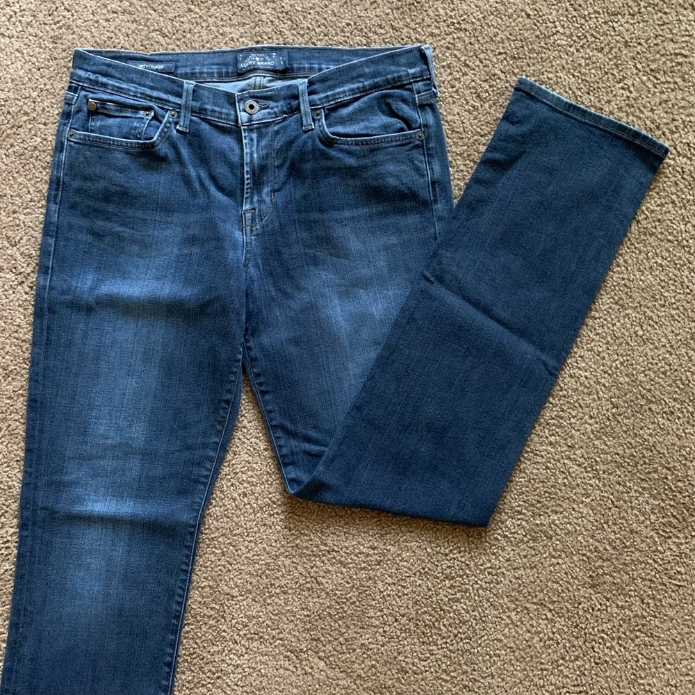 Lucky Brand Sweet Straight Denim Jeans (long)